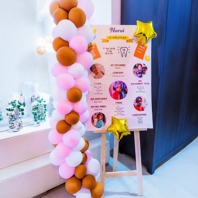 Premium Baby Photos Welcome Board