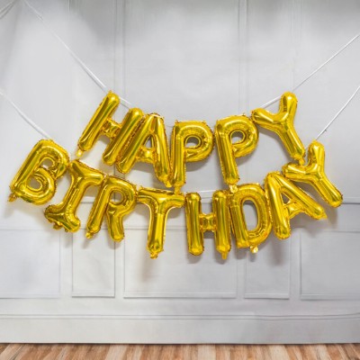 Happy Birthday Foil Garland