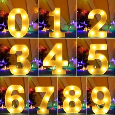 Digit led for parties