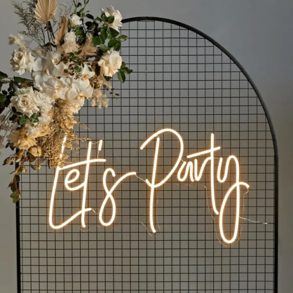 Let's Party Neon Lights