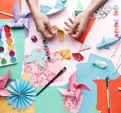 birthday Arts & Crafts Corner