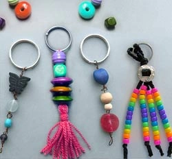 birthday Key Chain Making