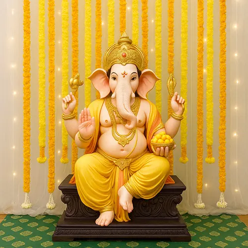 festival decorations Ganesh Chaturthi