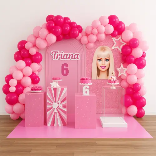 kids theme decorations Barbie Theme Decorations