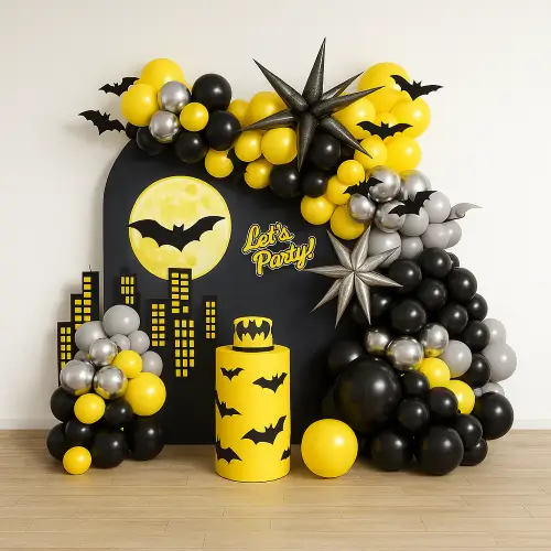 kids theme decorations Batman Theme Decorations