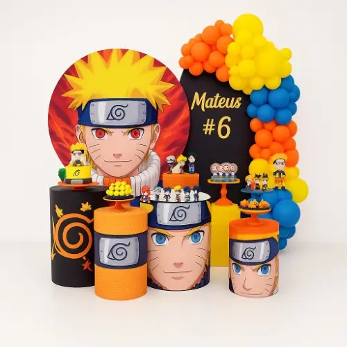 kids theme decorations Naruto Theme Decorations