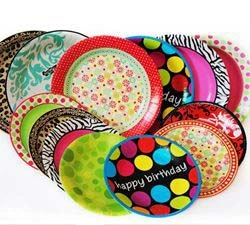 birthday party supplies Plates