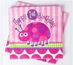 birthday party supplies Napkins