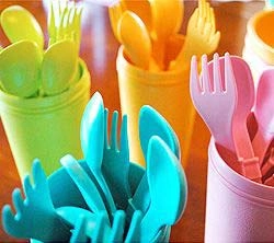 birthday party supplies Spoons and Forks