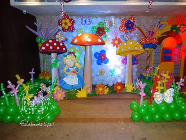 decorations Teddy Theme Colorful Baby Shower Decor