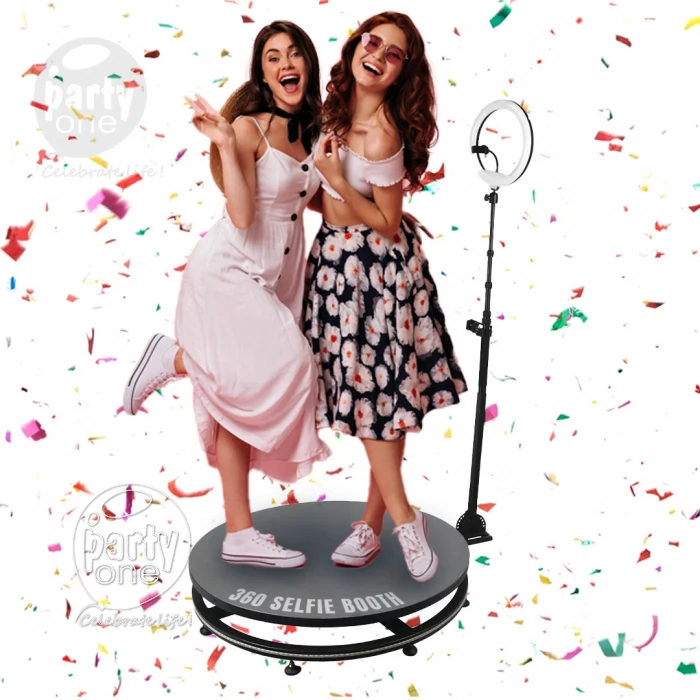 360 Degree Photo Booth On Rent in Hyderabad | 360 Degree Selfie Booth