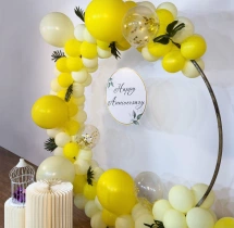 decorations Sunshine Swirl Anniversary Ring Decoration