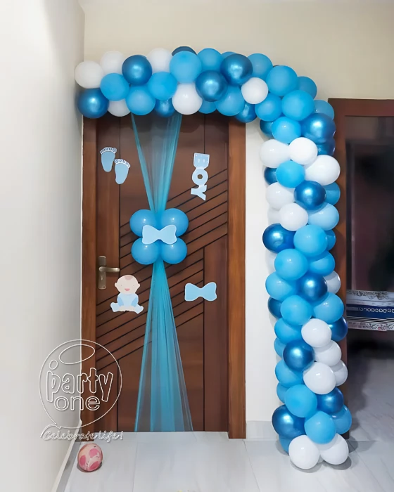 welcome baby decorations Tiny Toes Baby Boy Welcome Door Decor