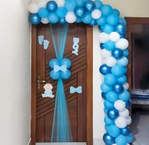 welcome baby decorations Tiny Toes Baby Boy Welcome Door Decor
