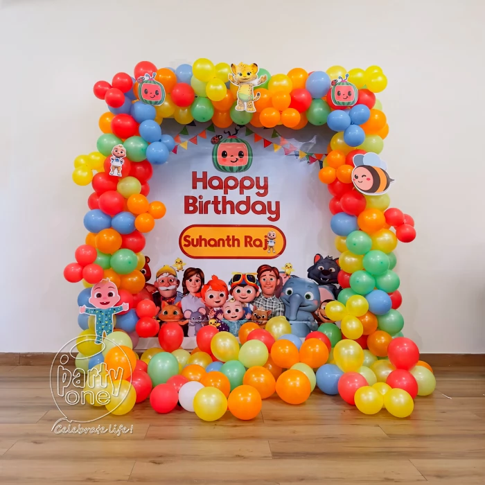 birthday Cocomelon Theme Birthday Flex Decoration