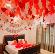 decorations Wedding Night Just Married Bedroom Decoration