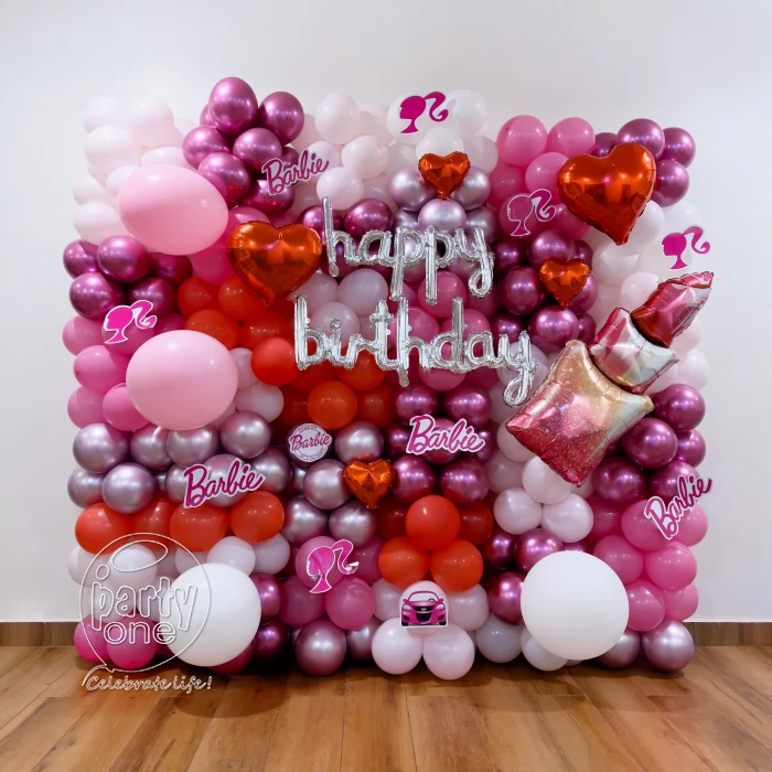 birthday Fantasy Barbie Theme Wall Decoration