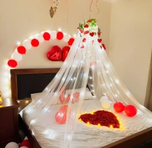 decorations Romantic Canopy Bed Decoration
