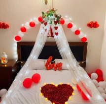 decorations Romantic Canopy Bed Decoration