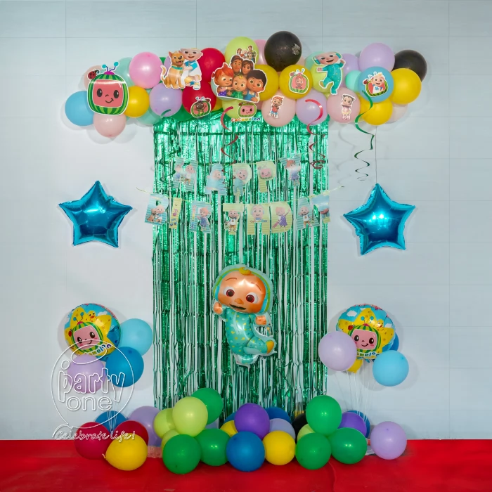 birthday Cocomelon Cutie Birthday Wall Decoration