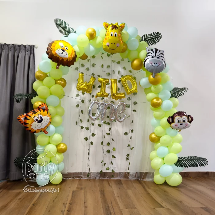 birthday Roaring Wild One Jungle Birthday Decor