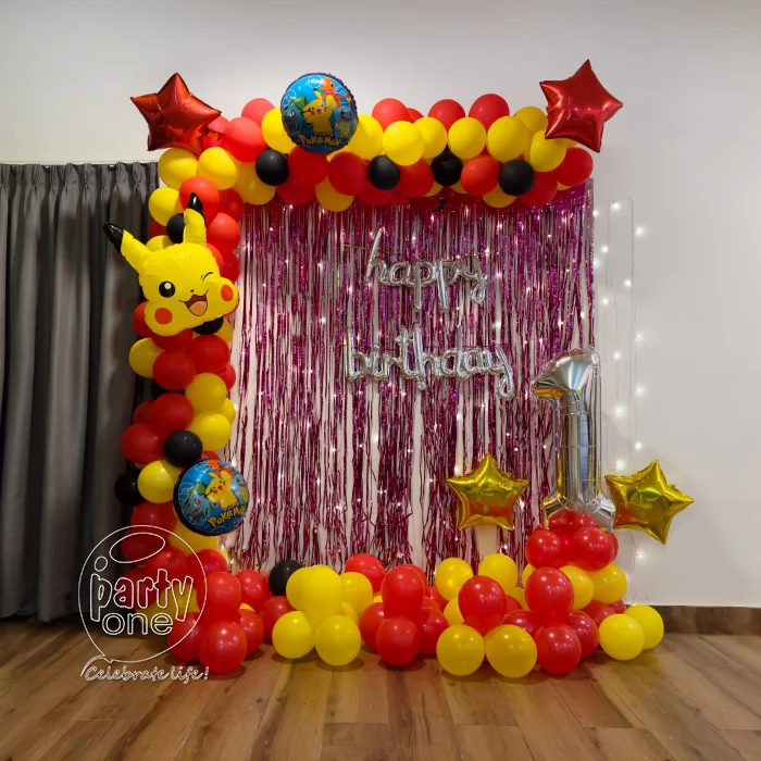 birthday Fantasy Pokemon Theme Birthday Decor