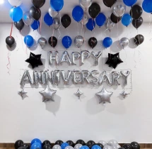 decorations Absolute Happy Anniversary Balloon Decoration