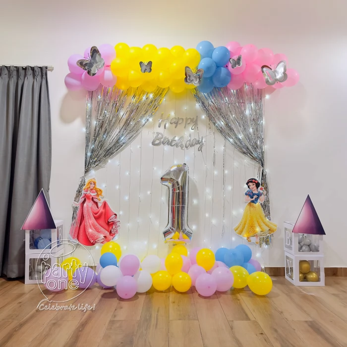 birthday Disney Princess Castle Theme Decoration