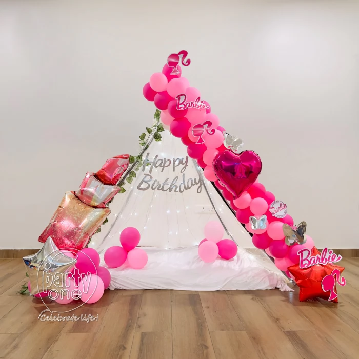 birthday Kids Birthday Barbie Theme Canopy Decor