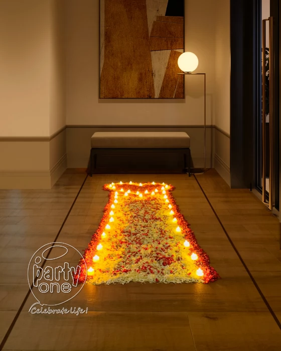 decorations Rose Petals Hearty Pathway Surprise Decoration