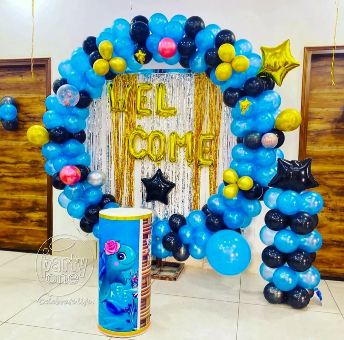 welcome baby decorations Cute Sea Turtle Blue Welcome Ring Decor