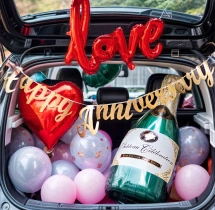 decorations Surprise for Husband Car Boot Decor