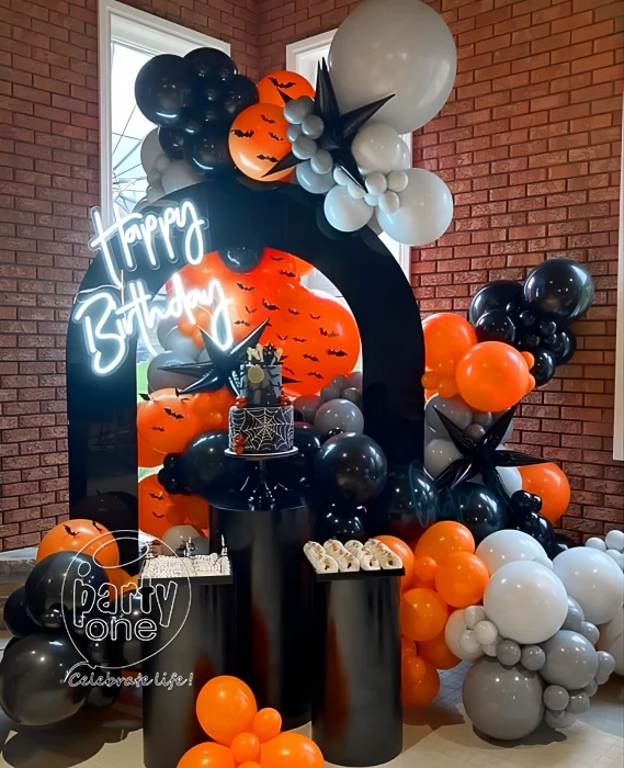 birthday Scary Halloween Theme Birthday Decor