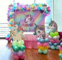 birthday Kids Unicorn Theme Birthday Decor