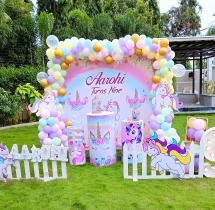 birthday Pretty Unicorn Theme Birthday Decor