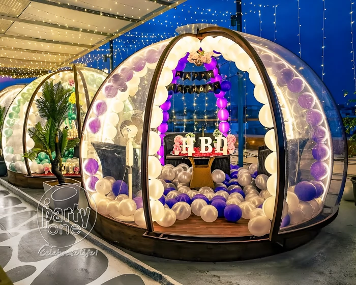 candlelight dinners Glass Dome Romantic Dinner Date