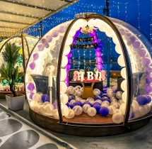 candlelight dinners Glass Dome Romantic Dinner Date