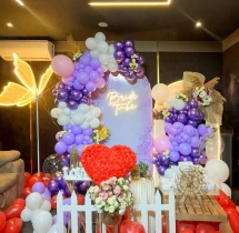 private theater celebration Surprise Celebration and Super Show with Friends