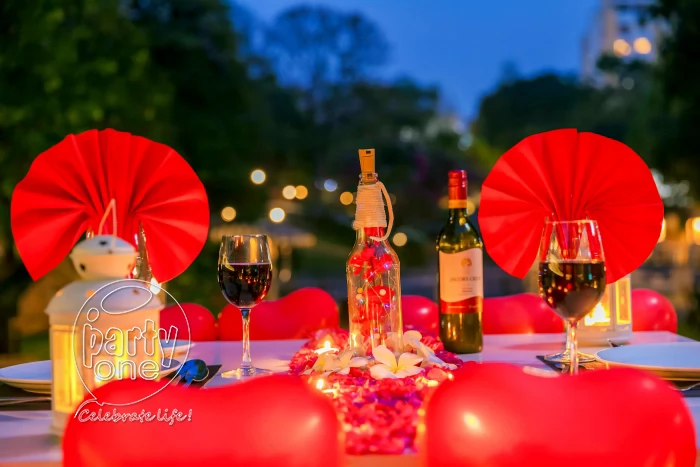 candlelight dinners Romantic Open Air Dinner Date at Ellaa Hotel