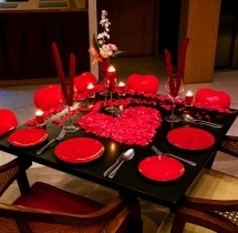 candlelight dinners Indoor Candle Light Dinner at Ellaa Residences