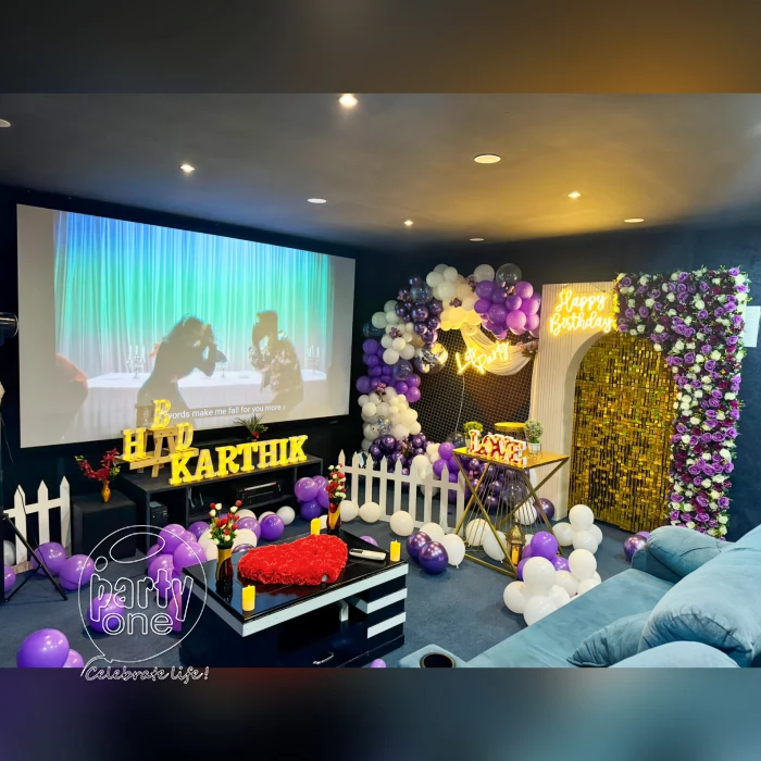 private theater celebration Mighty Show Celebration Package in Hyderabad