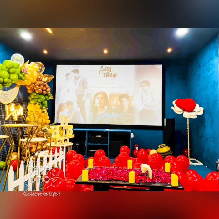 private theater celebration Private Theatre Megha Show Birthday Celebration