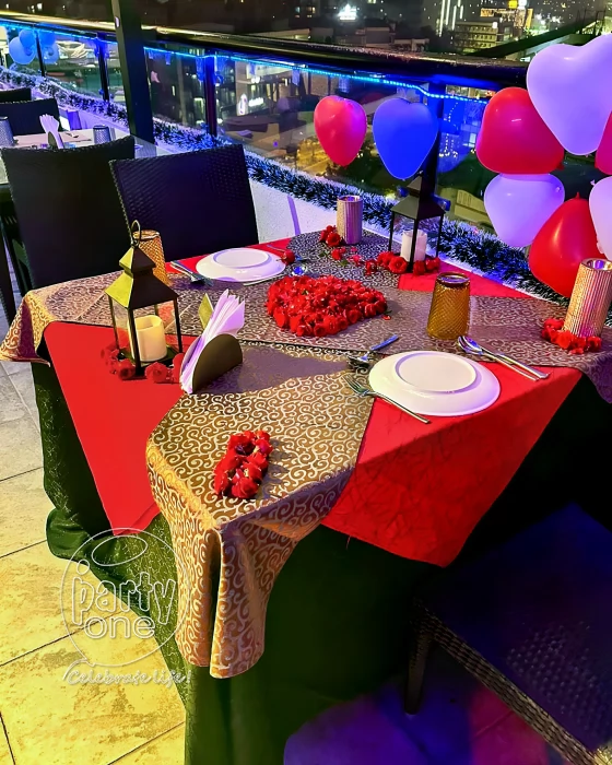 candlelight dinners Rooftop Candlelight Dinner Date at Citrus