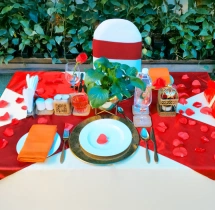 candlelight dinners Garden Candlelight Dinner at Cunningham Hotel