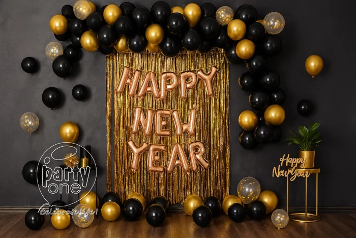 festival decorations Happy New Year Wall Decoration