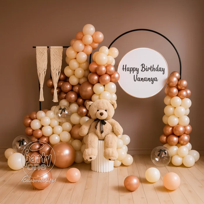 birthday Rose Gold Elegance Birthday Decoration