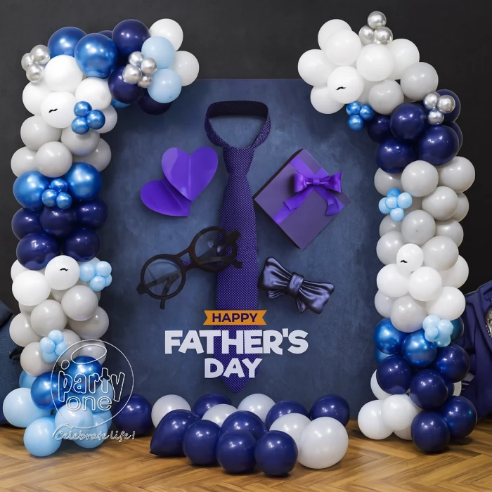 decorations Colourful Fathers Day Balloon Decoration