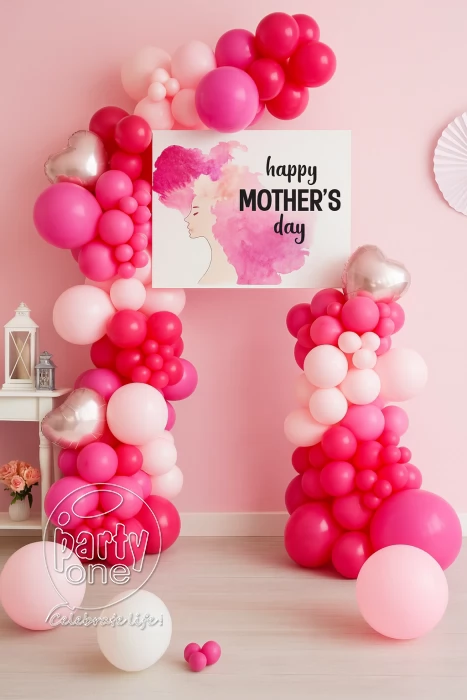 decorations Mothers Day Pink Balloon Decoration