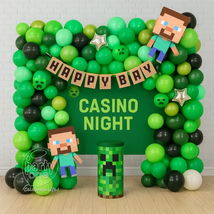 birthday Minecraft Birthday Theme Decoration