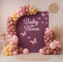 baby shower decorations Baby Shower Soft Colour Balloon Decoration